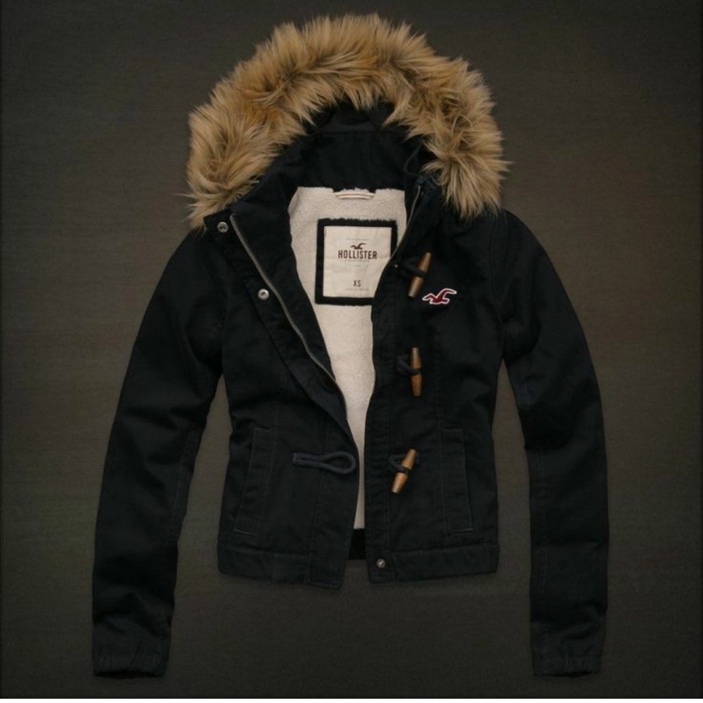 Hollister warm winter jacket
